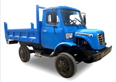 caminhão basculante de Off Road do chassi 4wd rígido mini para transportar o arroz/bambu