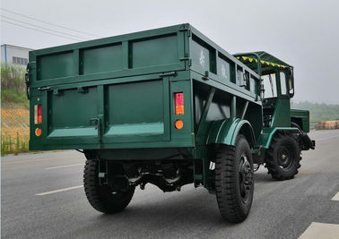 O caminhão basculante pequeno de Off Road da capacidade de 1 toneladas articulou o trator fácil do quadrilátero da manutenção do chassi
