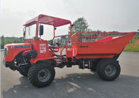 Mini caminhão basculante articulado da movimentação de quatro rodas para a agricultura na plantação da palma de óleo fornecedor