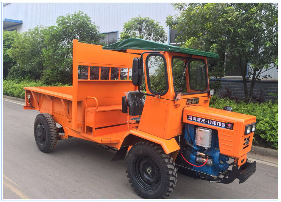 caminhão basculante 18HP de 1 toneladas todo o veículo utilitário do terreno para a agricultura na plantação da palma de óleo fornecedor
