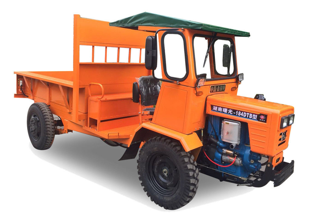 Descarregador pequeno 18HP do trator da carga útil de 1 toneladas para o trabalho resistente do transporte em montanhoso fornecedor