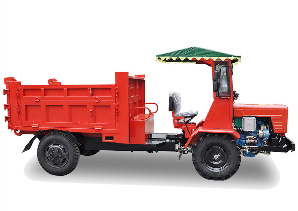 Caminhão basculante de uma tonelada da direção hidráulica completa, velocidade do caminhão 35km/H do serviço da exploração agrícola fornecedor