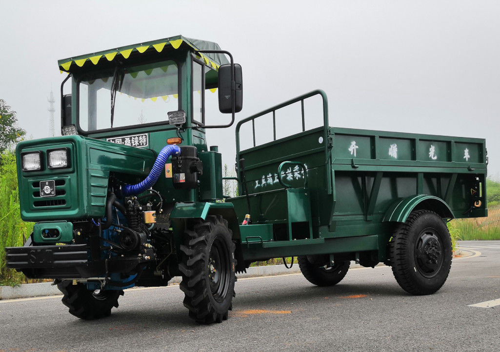 Movimentação de quatro rodas de 4 toneladas de caminhão de caminhão basculante do trator de exploração agrícola da eficiência elevada mini fornecedor